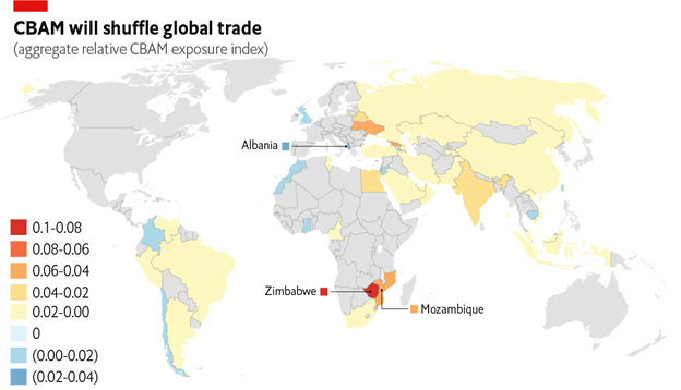 CBAM will shuffle global trade